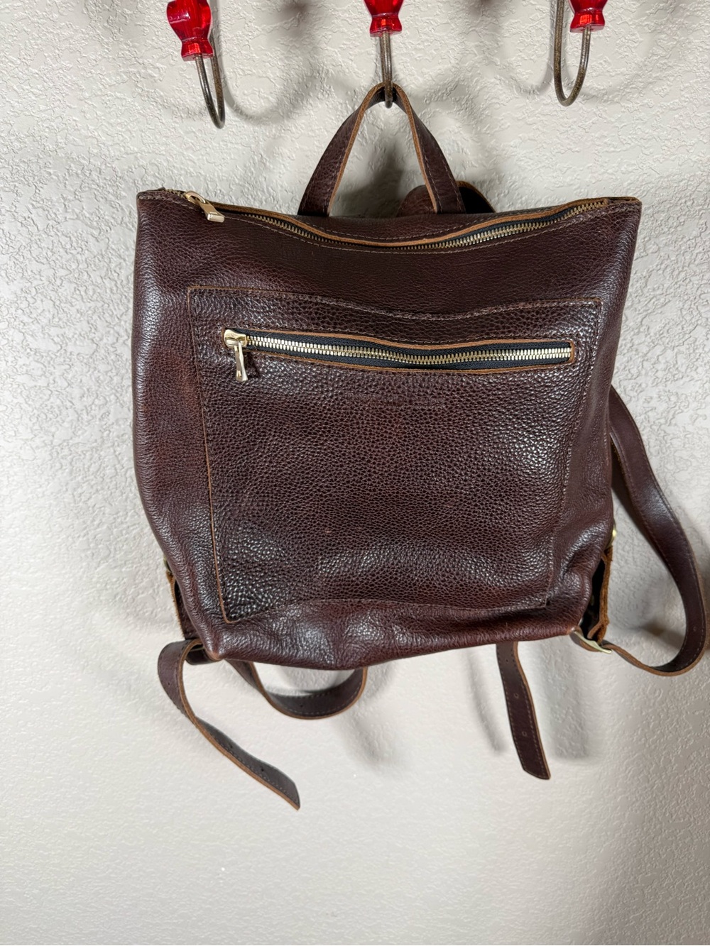 Portland Leather Backpack - Picture 7 of 7